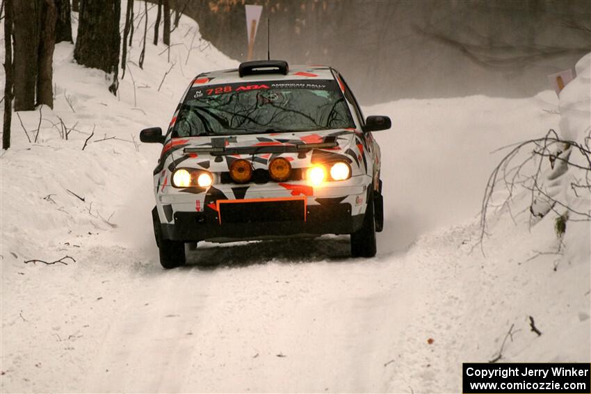 John Gusmano / Zack Goldstein VW GTI on SS9, Old State-Huff I.