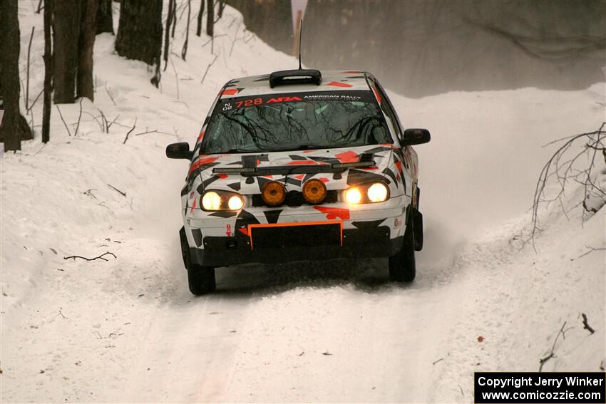 John Gusmano / Zack Goldstein VW GTI on SS9, Old State-Huff I.