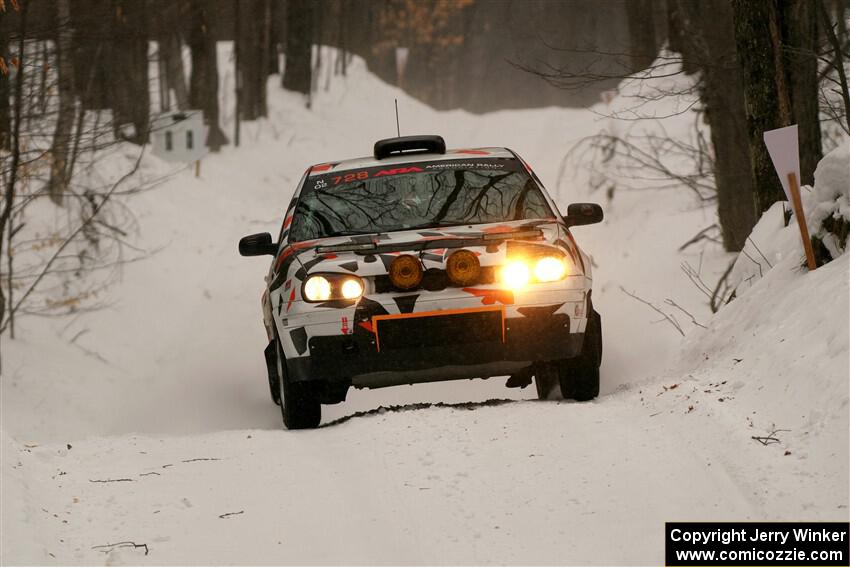 John Gusmano / Zack Goldstein VW GTI on SS9, Old State-Huff I.