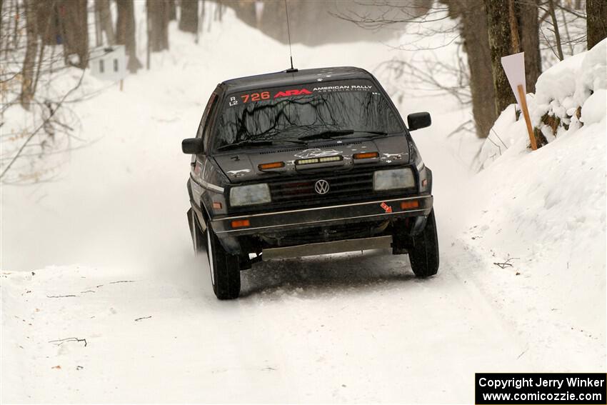 Erik Votipka / Clarissa Votipka VW Golf on SS9, Old State-Huff I.