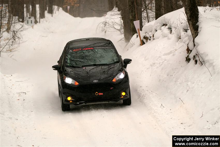 Nick Tippman / David Tippman Ford Fiesta ST on SS9, Old State-Huff I.