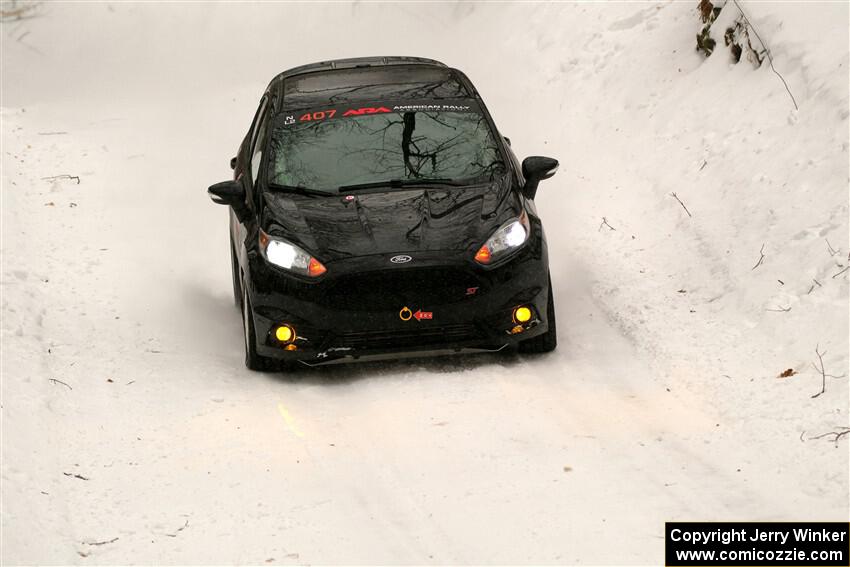 Nick Tippman / David Tippman Ford Fiesta ST on SS9, Old State-Huff I.