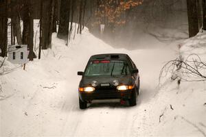 Russell Senior, Jr. / Cray Dumeah Ford Escort on SS9, Old State-Huff I.
