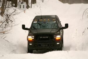 A Dodge Ram 2500 pickup sweeps SS9, Old State-Huff I.