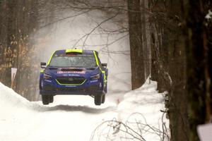 Brandon Semenuk / Keaton Williams Subaru WRX ARA25 on SS12, Old State-Huff II.