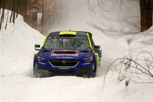 Brandon Semenuk / Keaton Williams Subaru WRX ARA25 on SS12, Old State-Huff II.