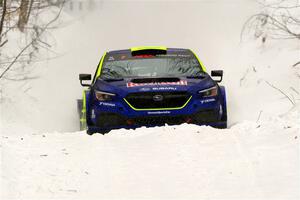 Brandon Semenuk / Keaton Williams Subaru WRX ARA25 on SS12, Old State-Huff II.