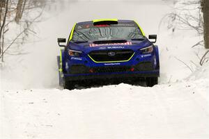 Brandon Semenuk / Keaton Williams Subaru WRX ARA25 on SS12, Old State-Huff II.