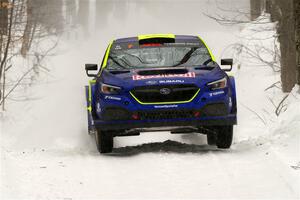 Brandon Semenuk / Keaton Williams Subaru WRX ARA25 on SS12, Old State-Huff II.