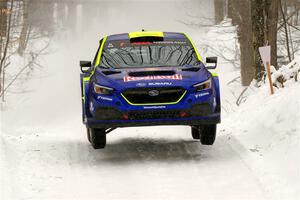 Brandon Semenuk / Keaton Williams Subaru WRX ARA25 on SS12, Old State-Huff II.