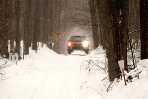 Conner Martell / Alex Gelsomino Subaru WRX STi on SS12, Old State-Huff II.
