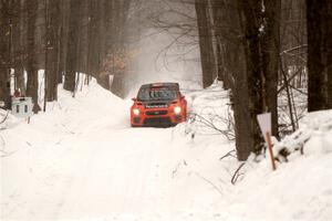 Conner Martell / Alex Gelsomino Subaru WRX STi on SS12, Old State-Huff II.