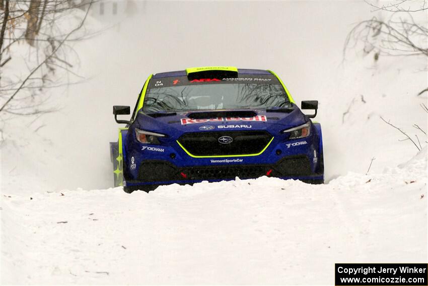 Brandon Semenuk / Keaton Williams Subaru WRX ARA25 on SS12, Old State-Huff II.