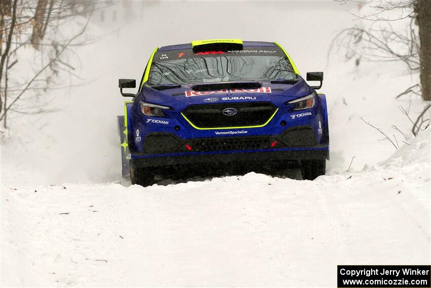 Brandon Semenuk / Keaton Williams Subaru WRX ARA25 on SS12, Old State-Huff II.