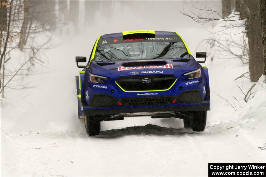 Brandon Semenuk / Keaton Williams Subaru WRX ARA25 on SS12, Old State-Huff II.