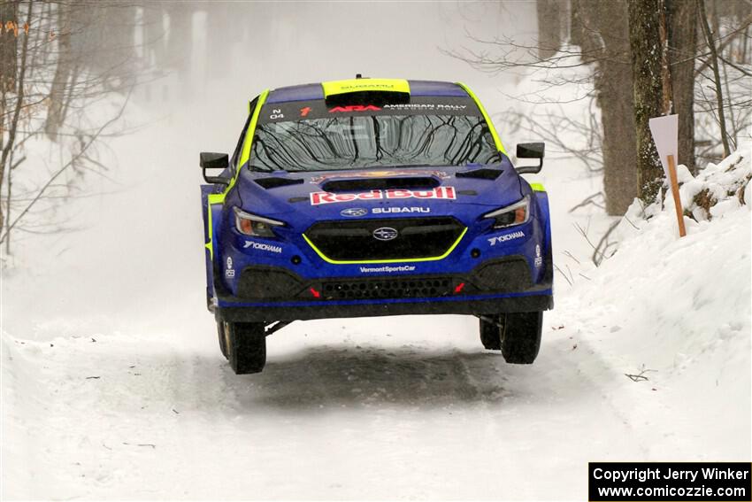 Brandon Semenuk / Keaton Williams Subaru WRX ARA25 on SS12, Old State-Huff II.