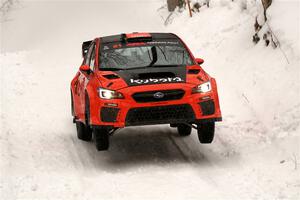 Conner Martell / Alex Gelsomino Subaru WRX STi on SS12, Old State-Huff II.