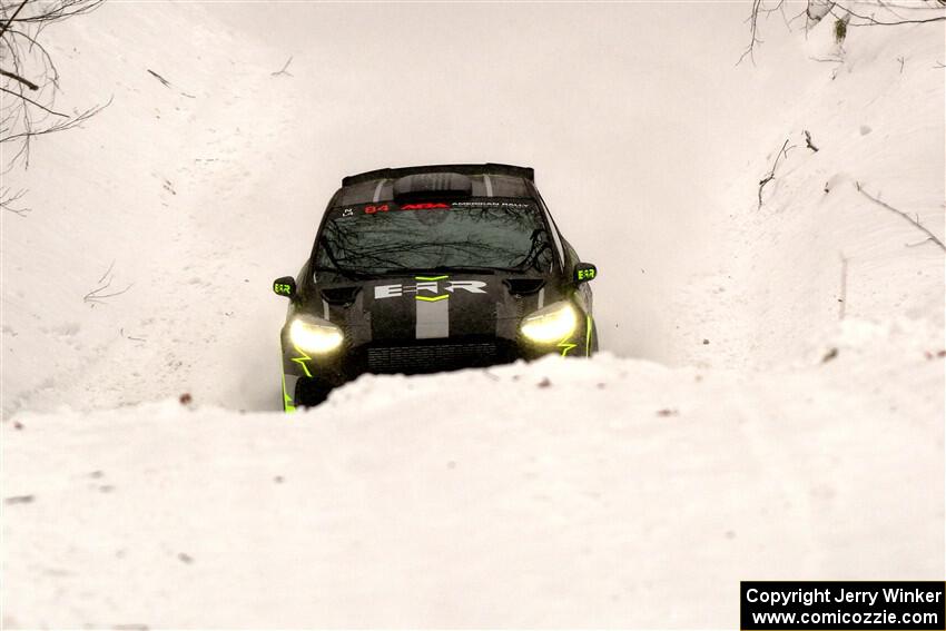 Nick Allen / Martin Brady Ford Fiesta Rally3 on SS12, Old State-Huff II.