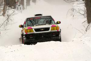 Tayler Hoevenaar / Steven Stewart Subaru Forester on SS12, Old State-Huff II.