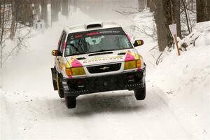 Tayler Hoevenaar / Steven Stewart Subaru Forester on SS12, Old State-Huff II.