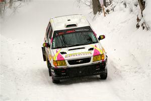 Tayler Hoevenaar / Steven Stewart Subaru Forester on SS12, Old State-Huff II.