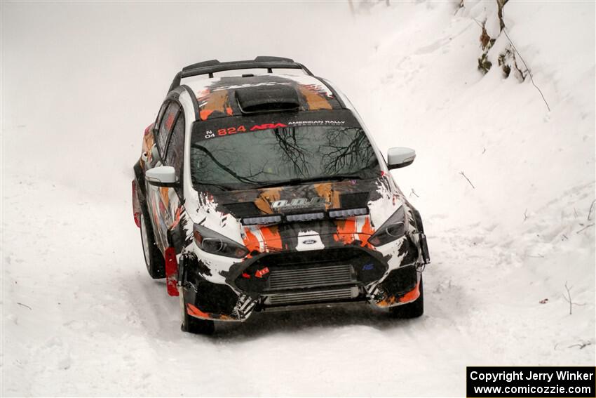 Cameron Steely / Bryce Proseus Ford Focus RS on SS12, Old State-Huff II.