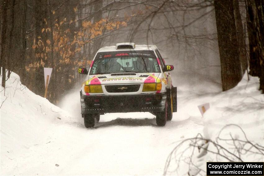 Tayler Hoevenaar / Steven Stewart Subaru Forester on SS12, Old State-Huff II.