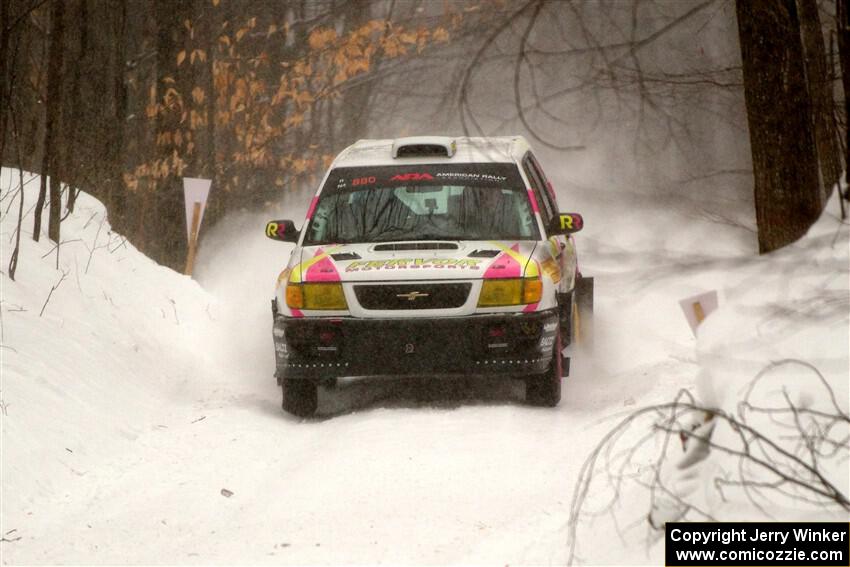 Tayler Hoevenaar / Steven Stewart Subaru Forester on SS12, Old State-Huff II.