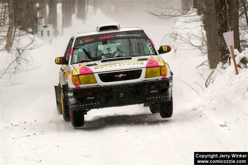 Tayler Hoevenaar / Steven Stewart Subaru Forester on SS12, Old State-Huff II.