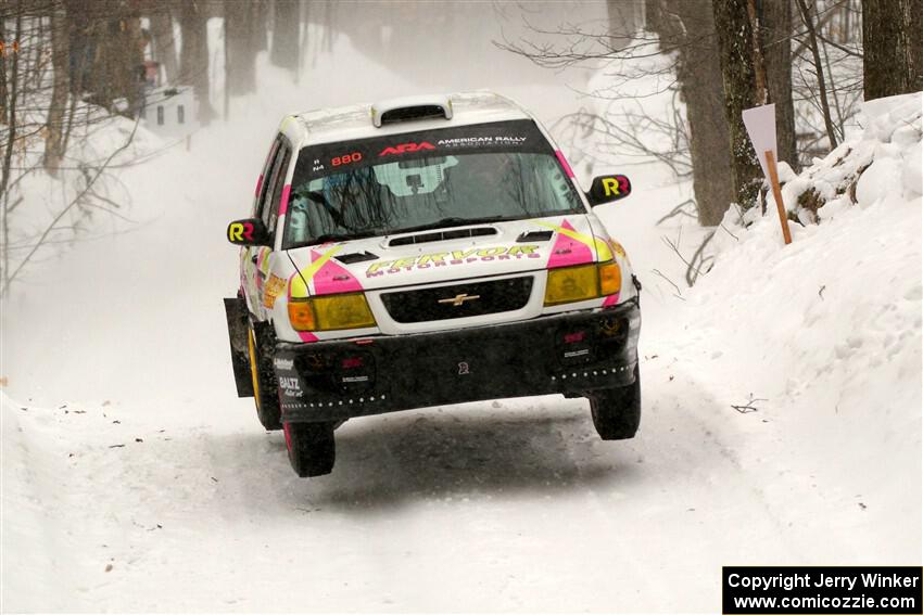 Tayler Hoevenaar / Steven Stewart Subaru Forester on SS12, Old State-Huff II.