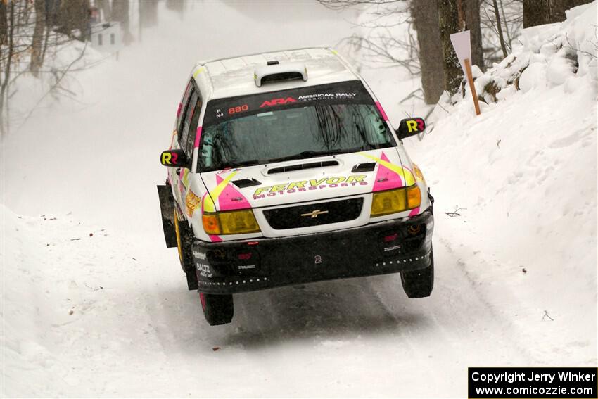 Tayler Hoevenaar / Steven Stewart Subaru Forester on SS12, Old State-Huff II.