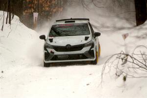 Sean Donnelly / Zach Pfeil Renault Clio Rally3 on SS12, Old State-Huff II.