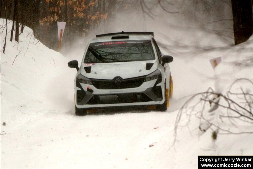 Sean Donnelly / Zach Pfeil Renault Clio Rally3 on SS12, Old State-Huff II.
