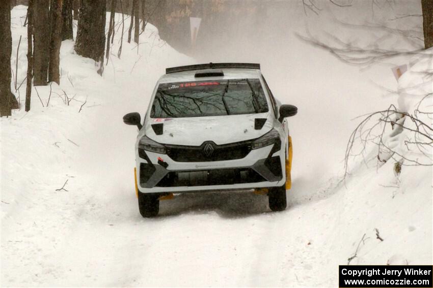 Sean Donnelly / Zach Pfeil Renault Clio Rally3 on SS12, Old State-Huff II.