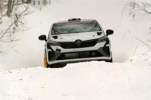 Sean Donnelly / Zach Pfeil Renault Clio Rally3 on SS12, Old State-Huff II.