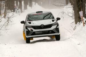 Sean Donnelly / Zach Pfeil Renault Clio Rally3 on SS12, Old State-Huff II.