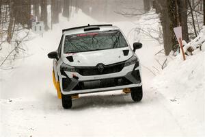 Sean Donnelly / Zach Pfeil Renault Clio Rally3 on SS12, Old State-Huff II.