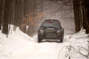 Alastair Scully / Stefan Trajkov Mitsubishi Mirage RS on SS12, Old State-Huff II.