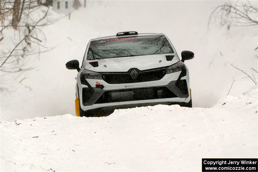 Sean Donnelly / Zach Pfeil Renault Clio Rally3 on SS12, Old State-Huff II.