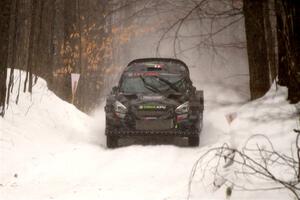 Alastair Scully / Stefan Trajkov Mitsubishi Mirage RS on SS12, Old State-Huff II.
