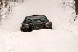 Alastair Scully / Stefan Trajkov Mitsubishi Mirage RS on SS12, Old State-Huff II.