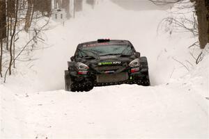 Alastair Scully / Stefan Trajkov Mitsubishi Mirage RS on SS12, Old State-Huff II.