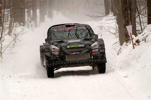 Alastair Scully / Stefan Trajkov Mitsubishi Mirage RS on SS12, Old State-Huff II.