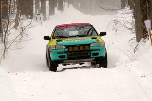 Reid Andress / Neil Moser Subaru Impreza on SS12, Old State-Huff II.