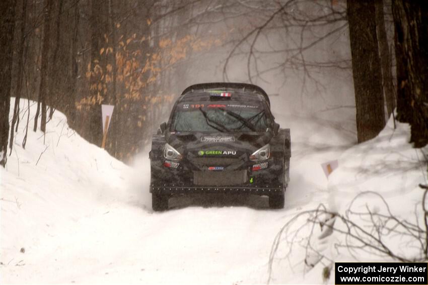 Alastair Scully / Stefan Trajkov Mitsubishi Mirage RS on SS12, Old State-Huff II.
