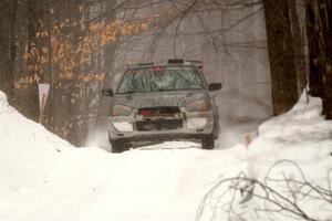 Dan Shirley / Stirling Fazio Subaru Impreza Outback Sport on SS12, Old State-Huff II.