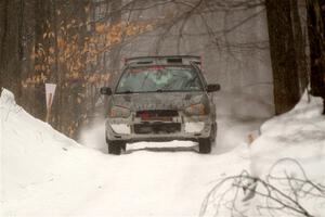 Dan Shirley / Stirling Fazio Subaru Impreza Outback Sport on SS12, Old State-Huff II.