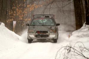 Dan Shirley / Stirling Fazio Subaru Impreza Outback Sport on SS12, Old State-Huff II.