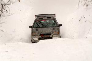 Dan Shirley / Stirling Fazio Subaru Impreza Outback Sport on SS12, Old State-Huff II.