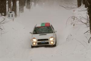 Ivo Draganov / Vladimir Yanev Subaru WRX Wagon on SS12, Old State-Huff II.